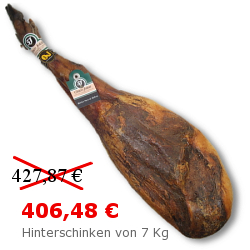 Hinterschinken Jamón de Jabugo 5J Cinco Jotas