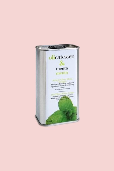 Bio-Olivenöl mit Minze Olicatessen 250 ml