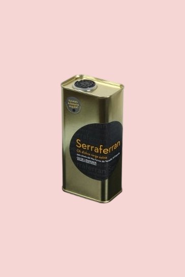 Natives Olivenöl Extra Serraferran Arbequina/Argudell 500 ml (Kanister)