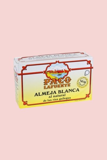 Weiss Venusmuscheln aus den galizischen Rias Paco Lafuente 14/16 (115 gr)