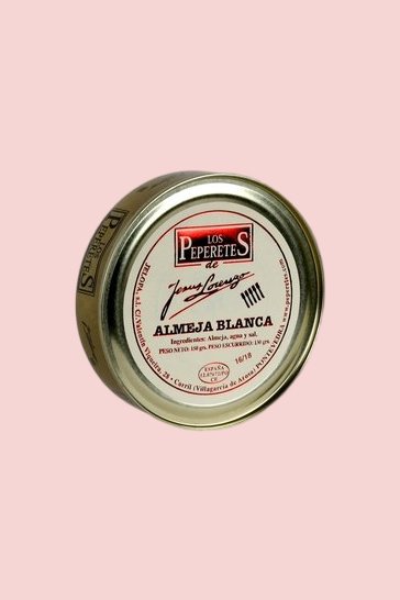 Weiße Venusmuscheln Los Peperetes 16/18 (150 gr)