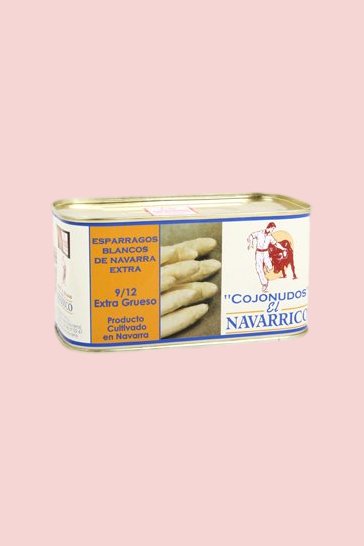 Weiße Spargel aus Navarra El Navarrico Cojonudos (9/12 Stück)