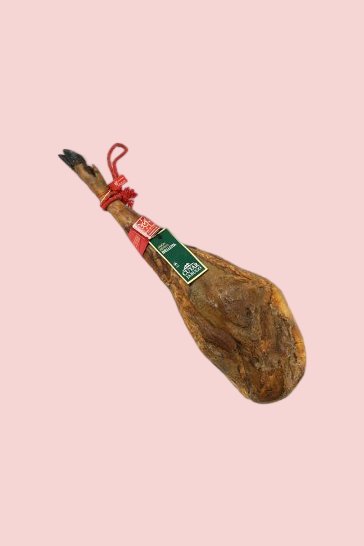 Serrano Schinken “Jamon Iberico de Bellota” mit Herkunftsbezeichnung Huelva-Jabugo Summum CUYAR (Hinterschinken)