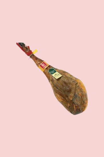 Serrano Schinken “Jamon Iberico de Cebo” mit Herkunftsbezeichnung Huelva-Jabugo Selección CUYAR (Hinterschinken)