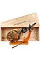 Geschenkkorb Serón mit spanischen Jamon iberico Vorderschinken (ref. 15P01)