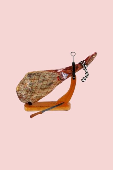 Geschenkkorb Vega mit spanischen Jamon serrano Schinken