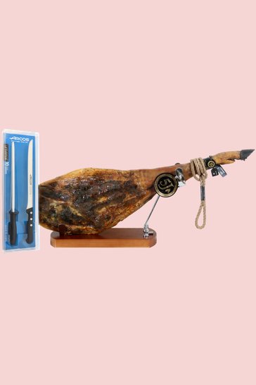 Geschenkkorb Espronceda mit spanischen Jamon serrano Schinken