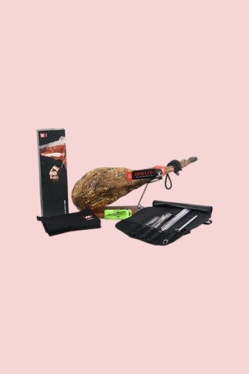 Geschenkkorb Miura mit spanischen Jamon serrano Schinken