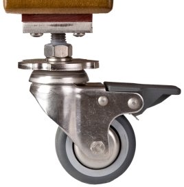 Transportrolle mit Feststeller