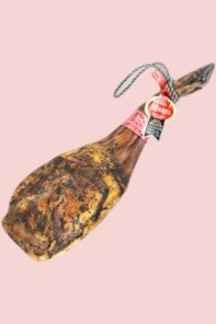 Serrano Schinken “Jamon Iberico de Bellota” Velazquez mit Herkunftsbezeichnung Jabugo-Huelva Summum Paleta (Vorderschinken)