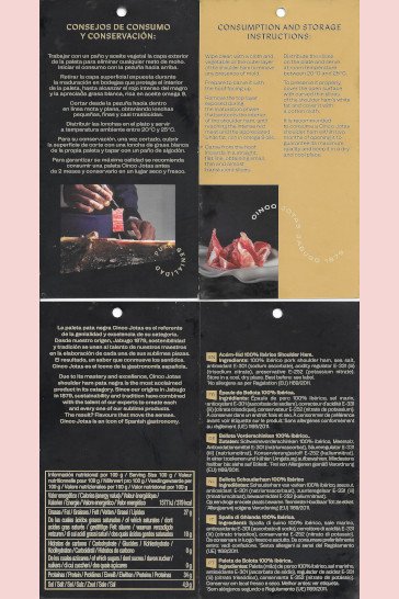 "Paleta" 5J Cinco Jotas (Vorderschinken Jamon)