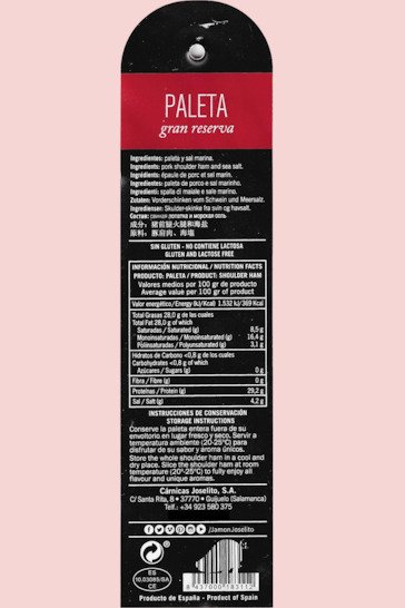 "Paleta" Joselito Gran Reserva (Vorderschinken Jamon)