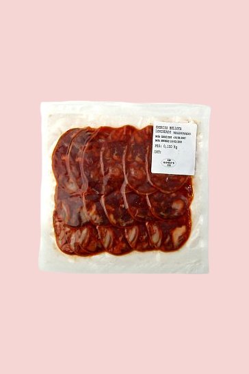 Chorizo Maldonado (Spanische Paprikawurst) - aufgeschnitten
