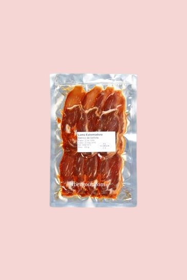 Lomo Iberico Bellota Extremadura - aufgeschnitten