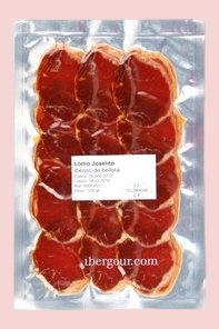 Lomo Joselito - aufgeschnitten