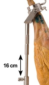 Ausziehbarer Arm des Jamotec J5R Schinkenhalters