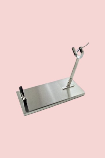 Design-Schinkenhalter, zusammenklappbar, aus Edelstahl